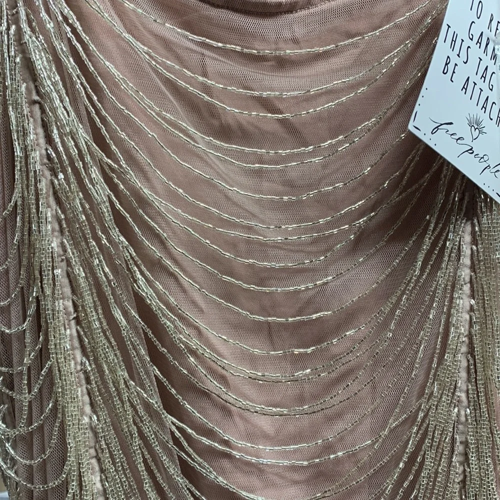 Free people starlit mini dress size small new with tags
